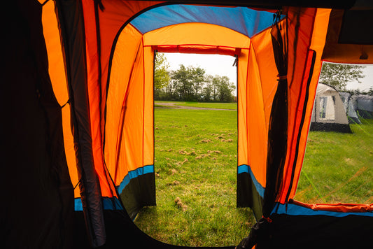 OLPRO Cocoon Breeze® V2 Tall Tunnel Motorhome Awning (Orange)