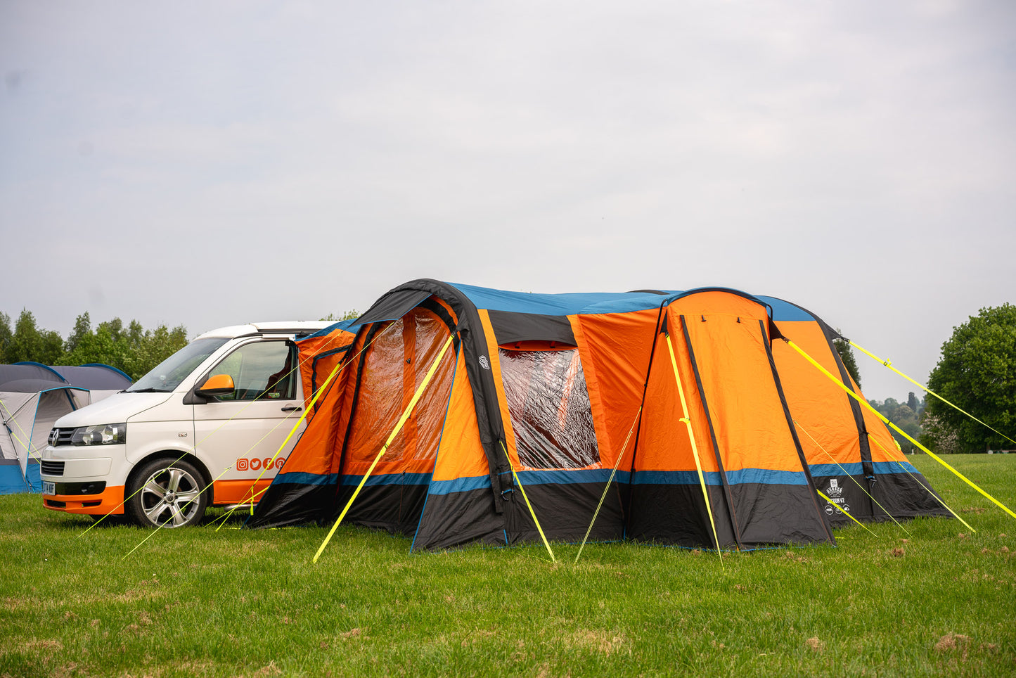 OLPRO Cocoon Breeze® V2 Tall Tunnel Motorhome Awning (Orange)