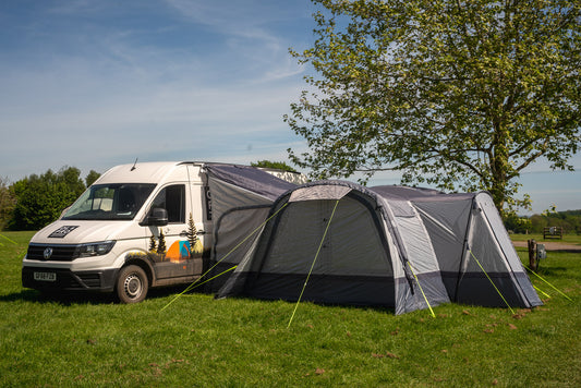 OLPRO Cocoon Breeze® V2 XL Tall Tunnel Motorhome Awning (Grey)