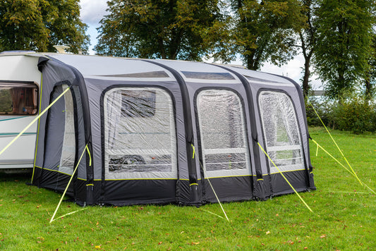 OLPRO View 420 Caravan Inflatable Porch Awning With Porch Extension