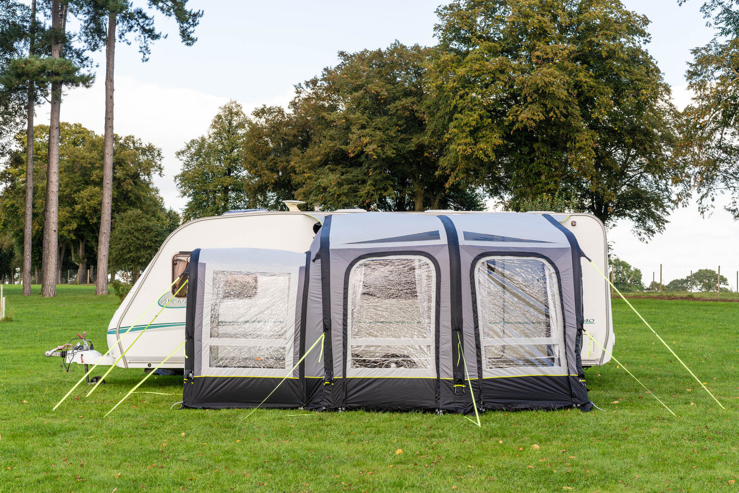 OLPRO View 300 Caravan Inflatable Porch Awning With Porch Extension
