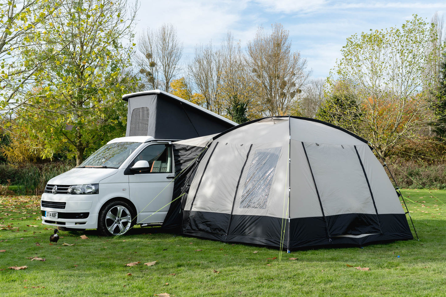 OLPRO Cubo Tall Tunnel Motorhome Awning - Fibreglass Poles