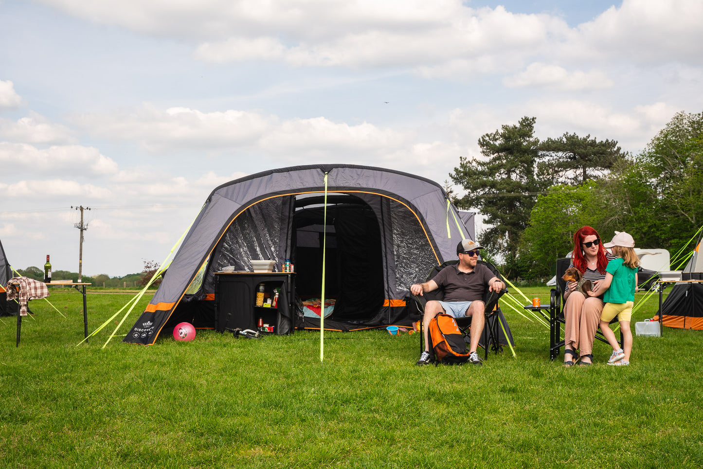 OLPRO Discovery - 6 Berth Inflatable Tent