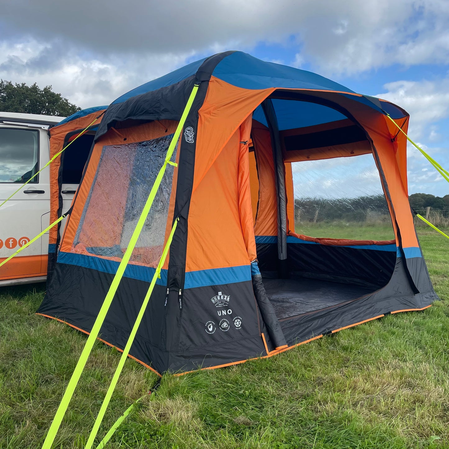 OLPRO Uno Breeze® v2 Campervan Awning - Orange