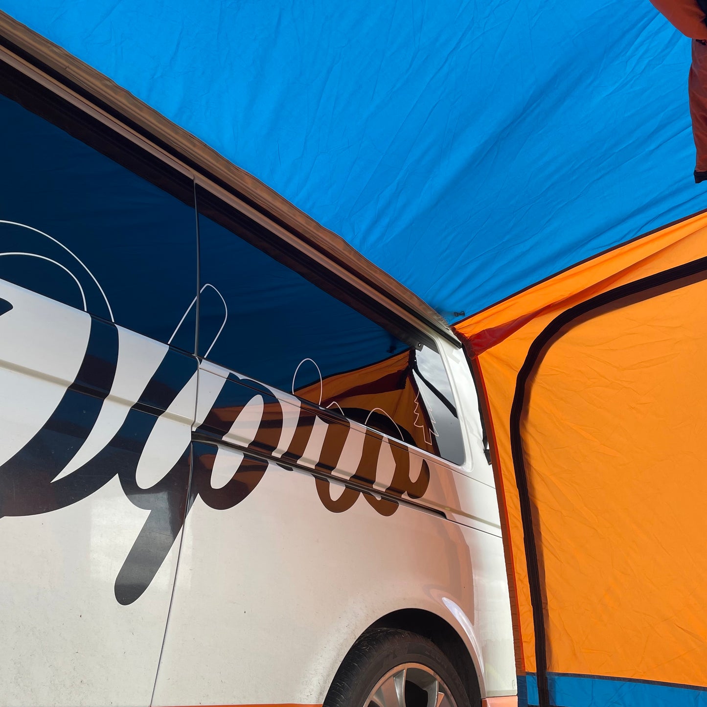 OLPRO Uno Breeze® v2 Campervan Awning - Orange