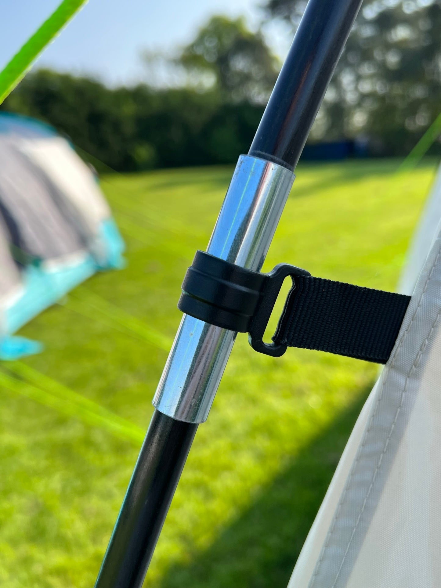 OLPRO Cubo Tall Tunnel Motorhome Awning - Fibreglass Poles
