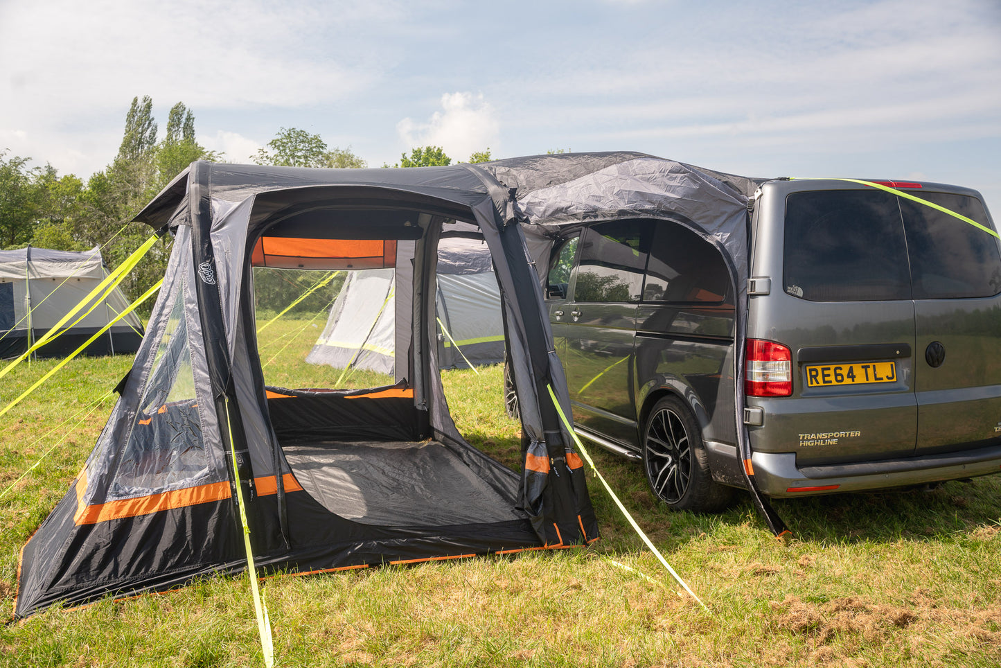 OLPRO Loopo Breeze® v2 Inflatable Campervan Awning (Charcoal)