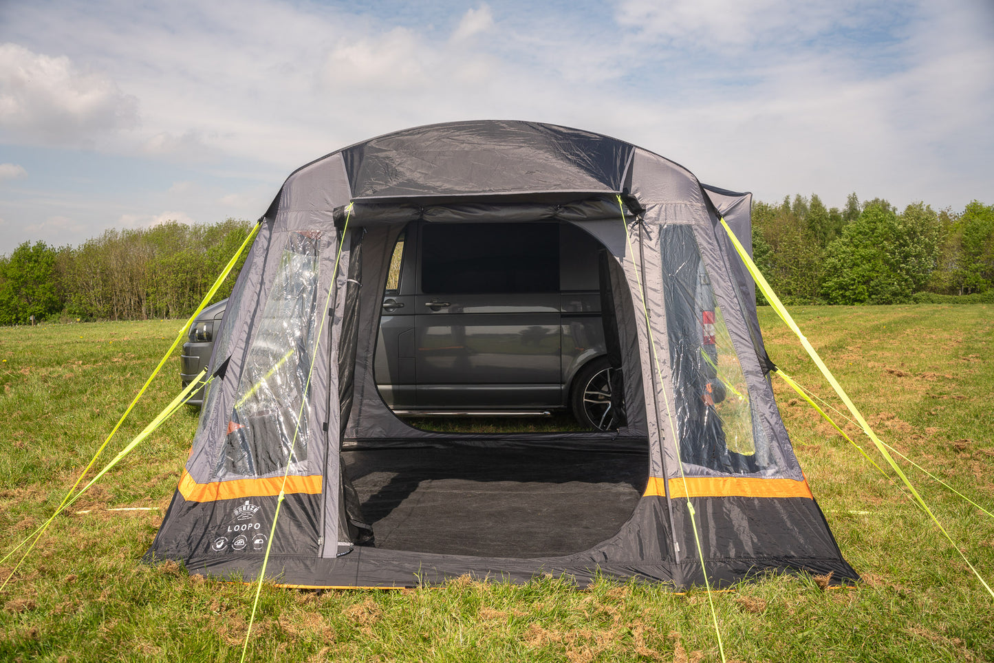OLPRO Loopo Breeze® v2 Inflatable Campervan Awning (Charcoal)