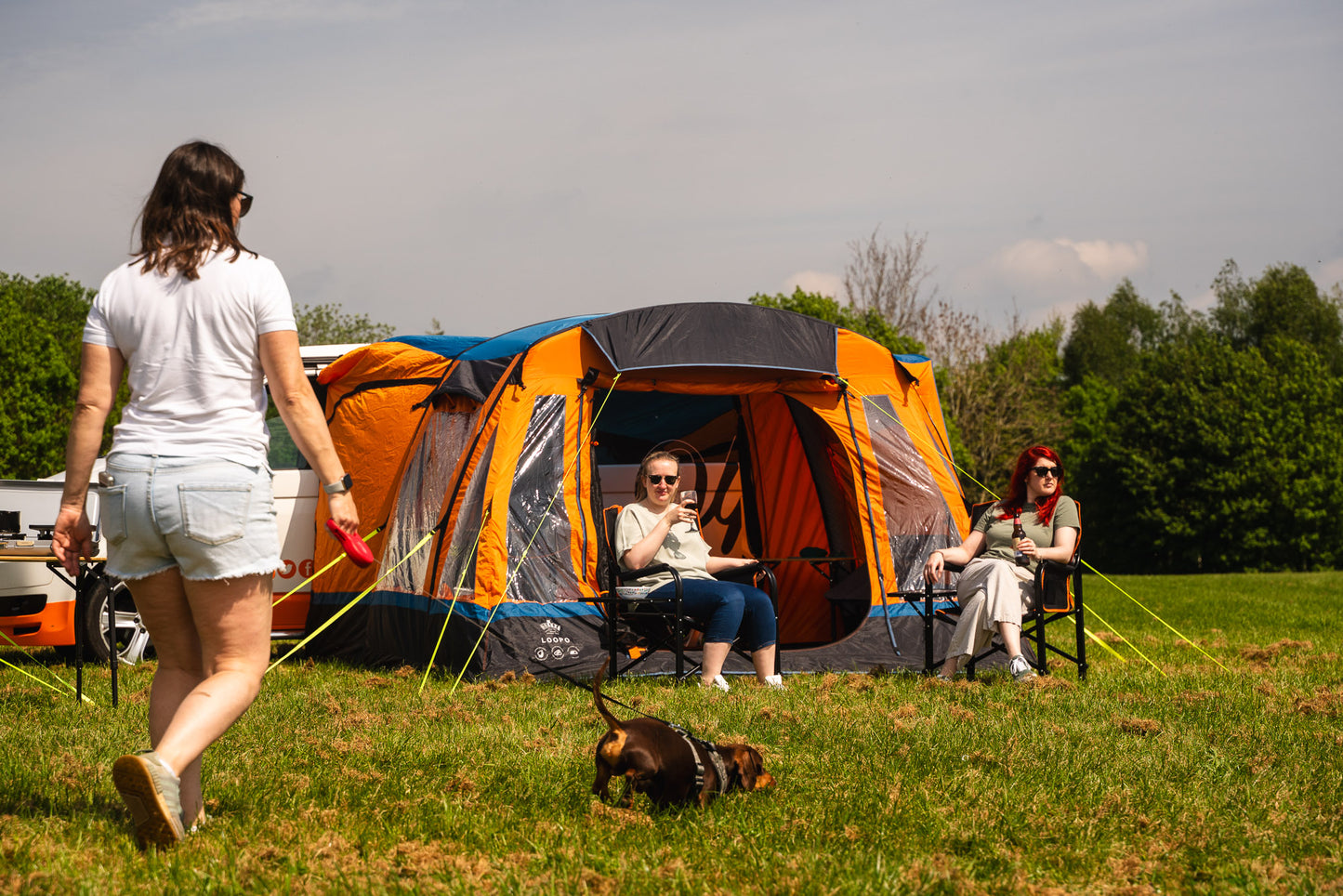 OLPRO Loopo Breeze® v2 Inflatable Campervan Awning (Orange)
