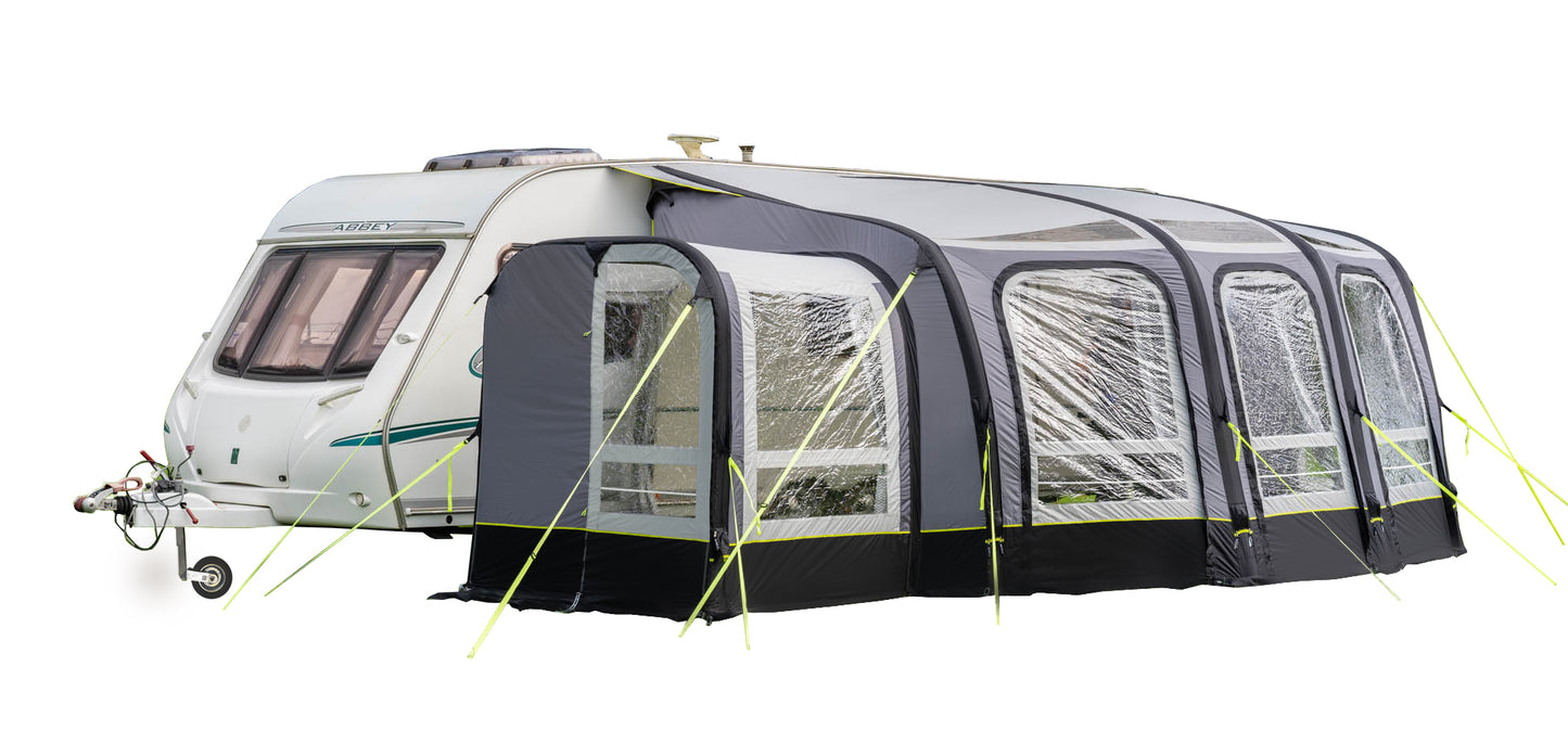 OLPRO View 420 Caravan Inflatable Porch Awning With Porch Extension
